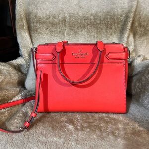 Kate Spade Fiery Red Satchel